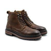 Мужские высокие ботинки Pepe Jeans London (MARTIN BOOT PMS50205), коричневые, арт: PMS50205