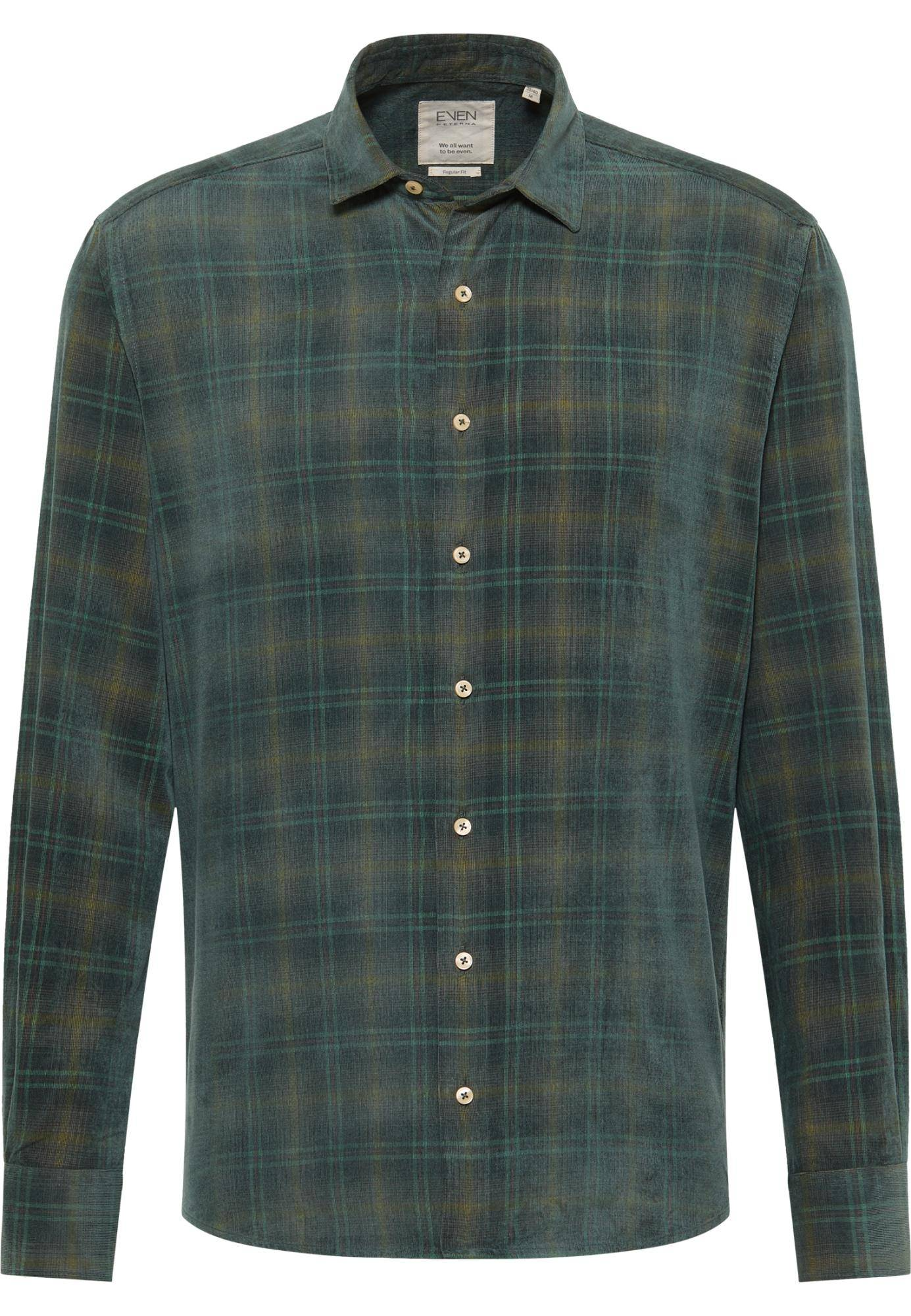 Мужская рубашка ETERNA, зеленая, цвет зеленый, размер 50 - фото 6