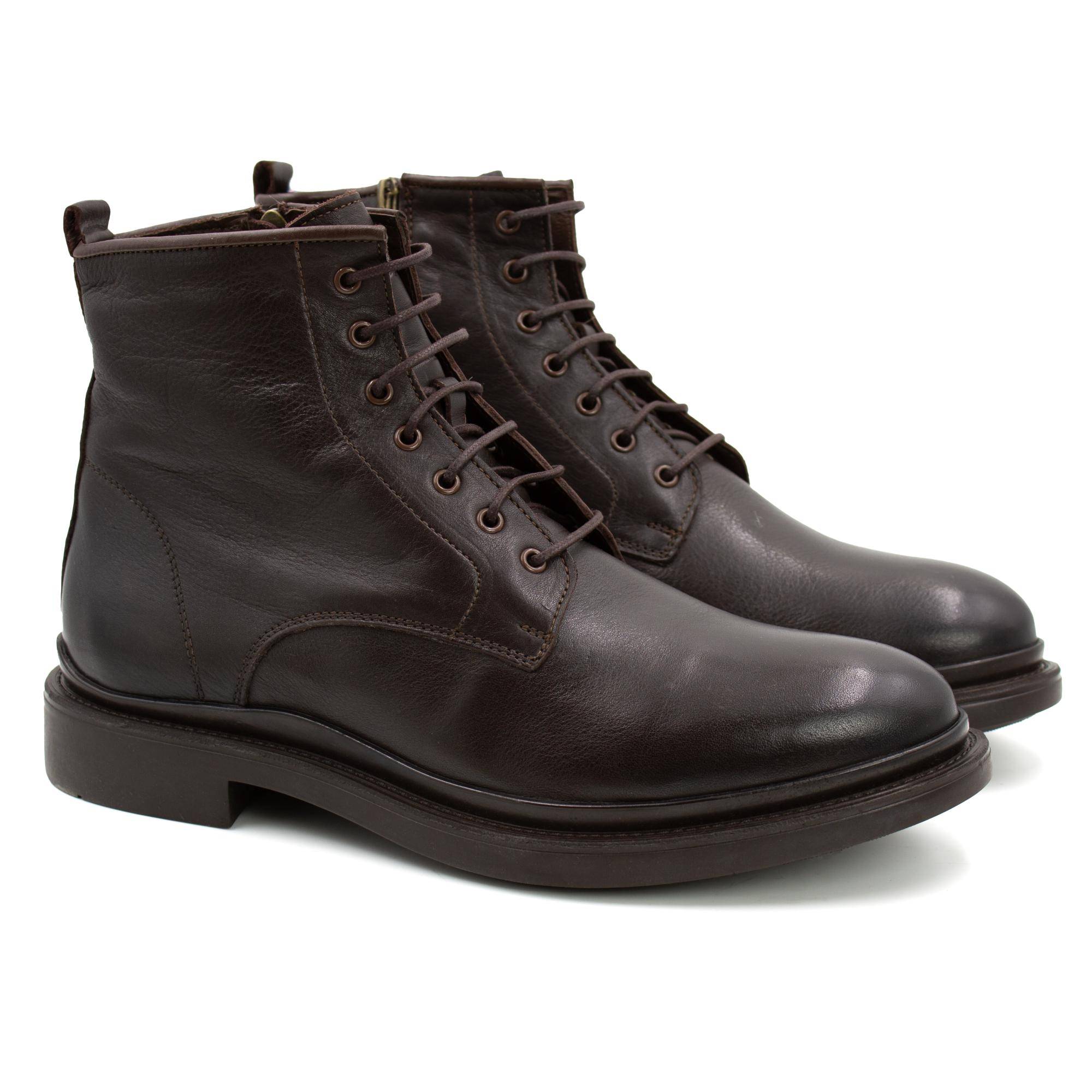 Мужские высокие ботинки Clarks (22203039-4610699), коричневые коричневого цвета