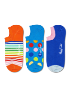 3-Pack Mini Stripe No Show Sock MIS39 - 3-Pack Mini Stripe No Show Sock MIS39