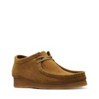 Мужские полуботинки Clarks(Wallabee 26133280), песочные, арт: 26133280
