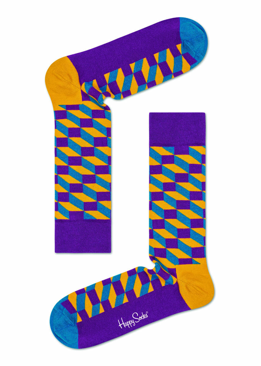 

Носки Happy socks Filled Optic Sock FIO01