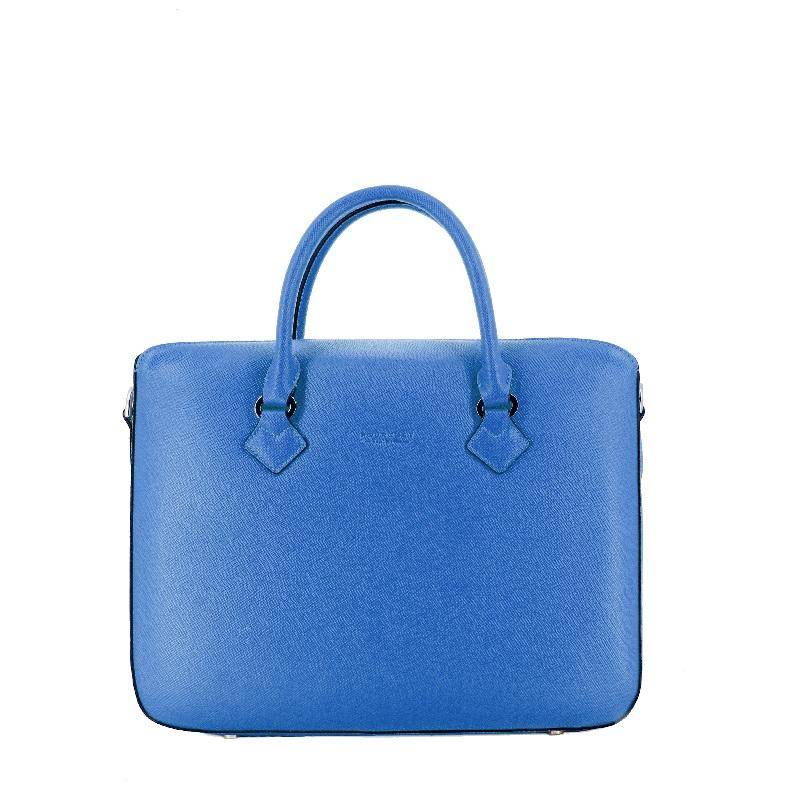 Сумка для ноутбука Maison Pourchet Cassetta Synthe 86007, цвет синий, размер ONE SIZE - фото 1