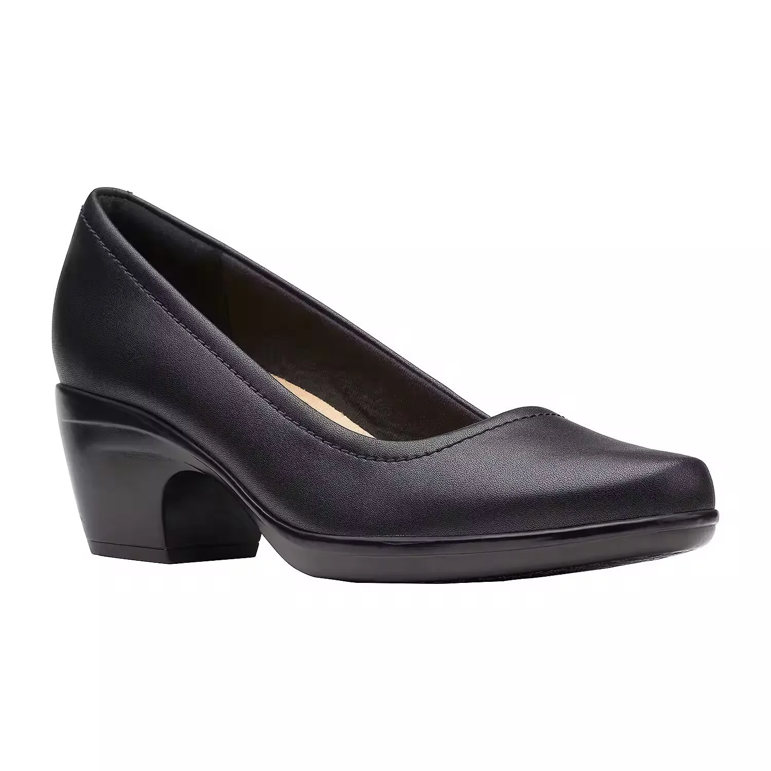 Женские туфли-лодочки Clarks, черные, цвет черный, размер 39 - фото 2
