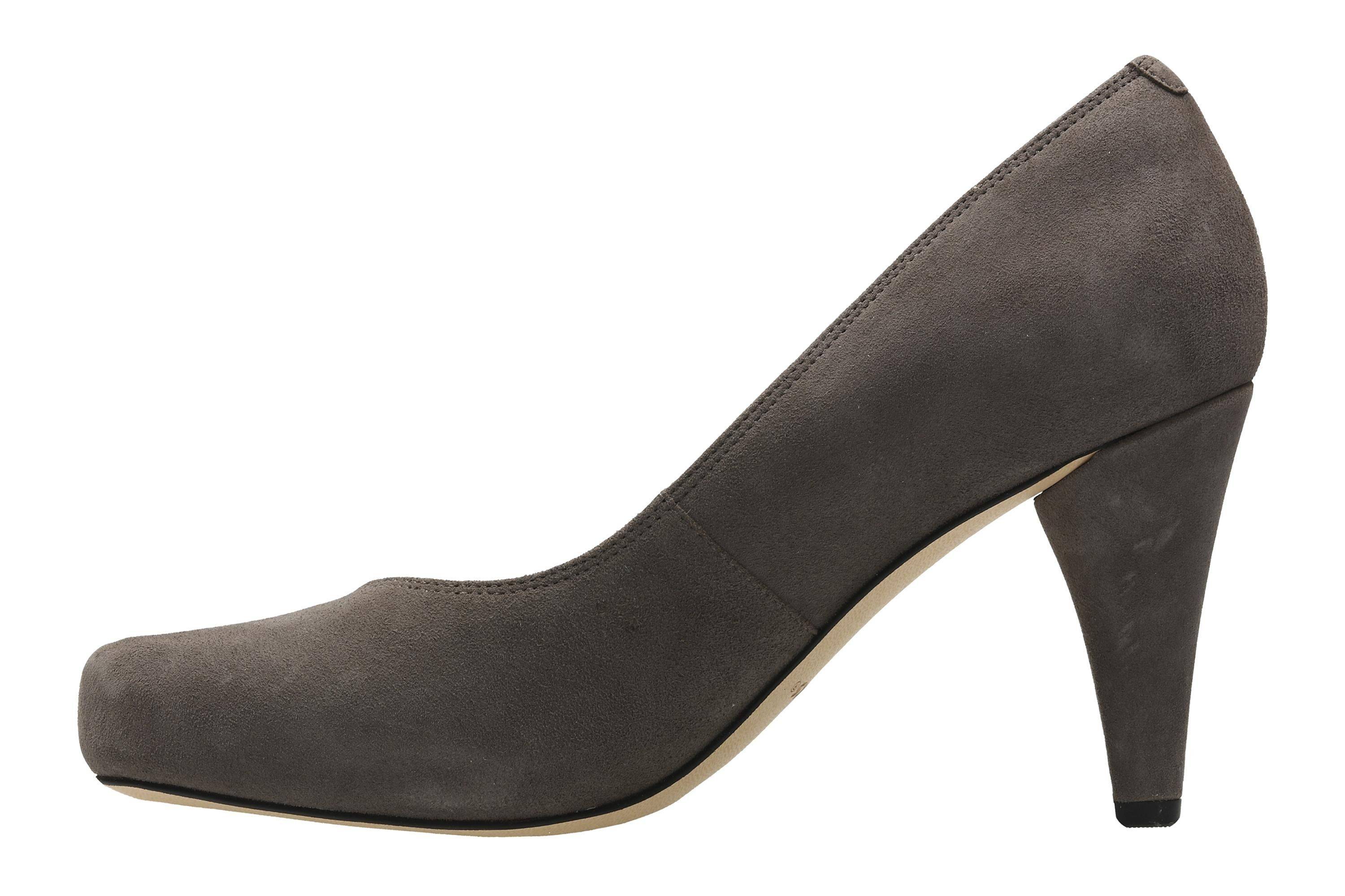 Женские туфли-лодочки Clarks(Dalia Rose 26132269), серые, цвет серый, размер 37 - фото 4