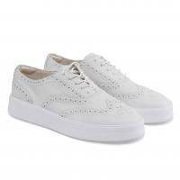 Женские кеды Clarks(Hero Brogue. 26149394), белые, арт: 26149394