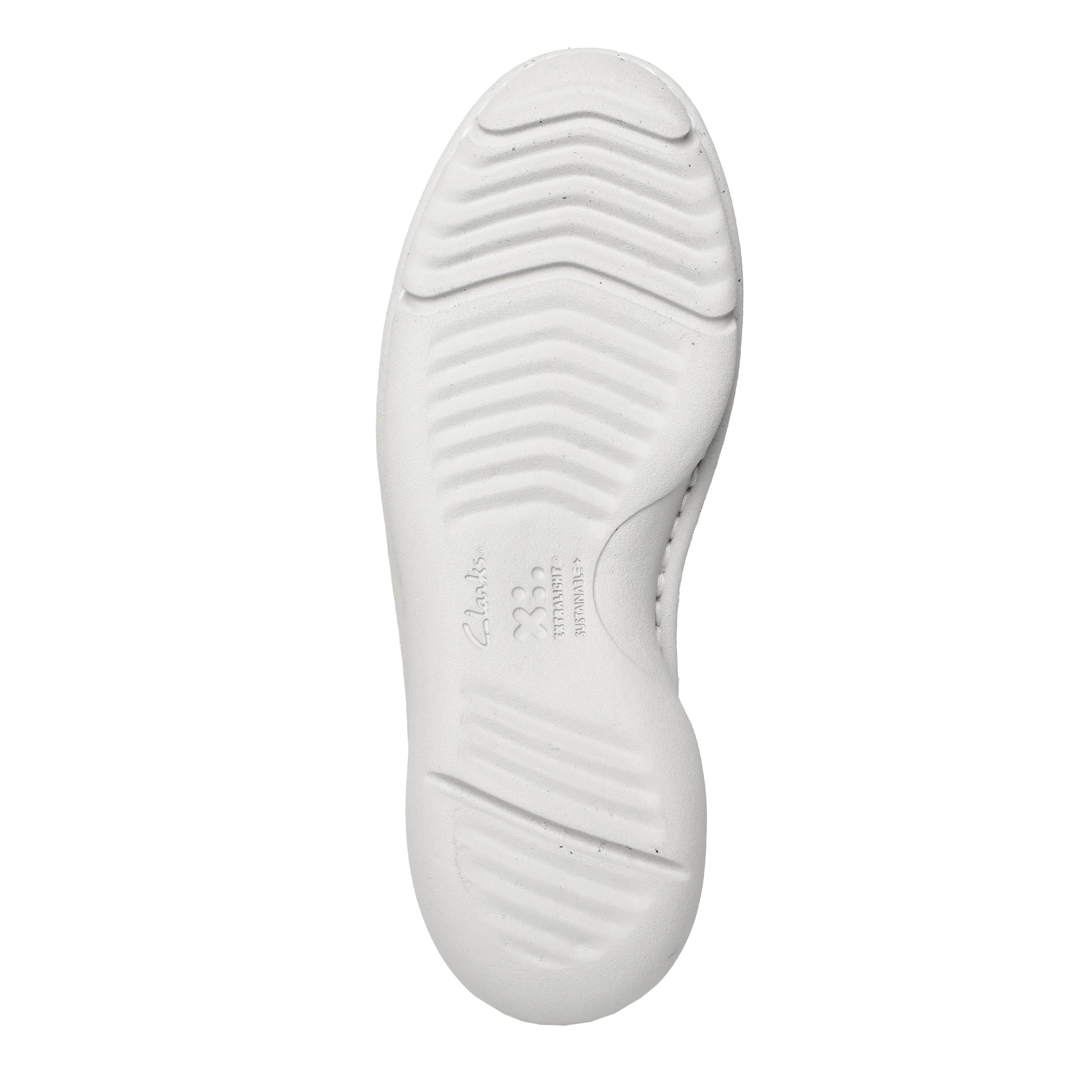 Женские кроссовки Clarks, белые, цвет белый, размер 36 - фото 3