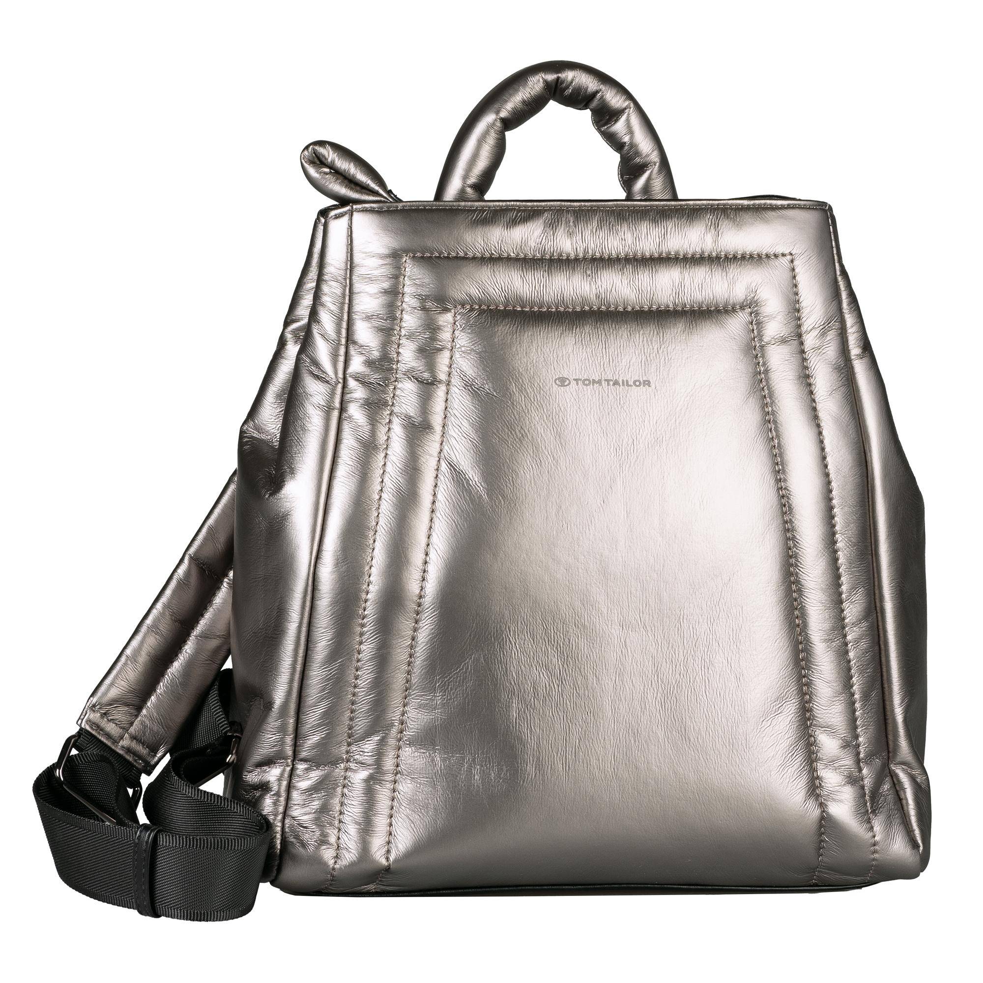Женский рюкзак Tom Tailor, серебряный, размер ONE SIZE