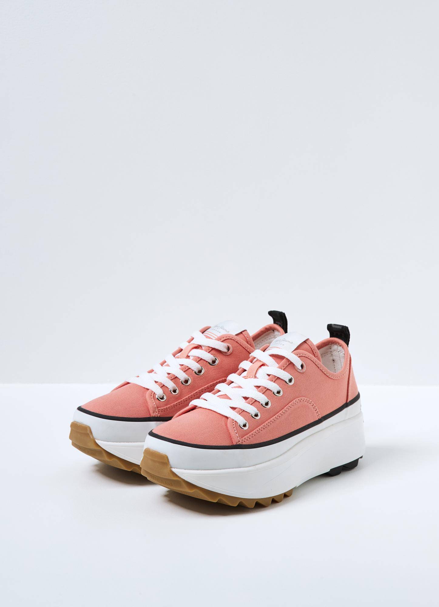 

Женские кроссовки Pepe Jeans London (WOKING CORD s_PLS31312), оранжевые, Оранжевый