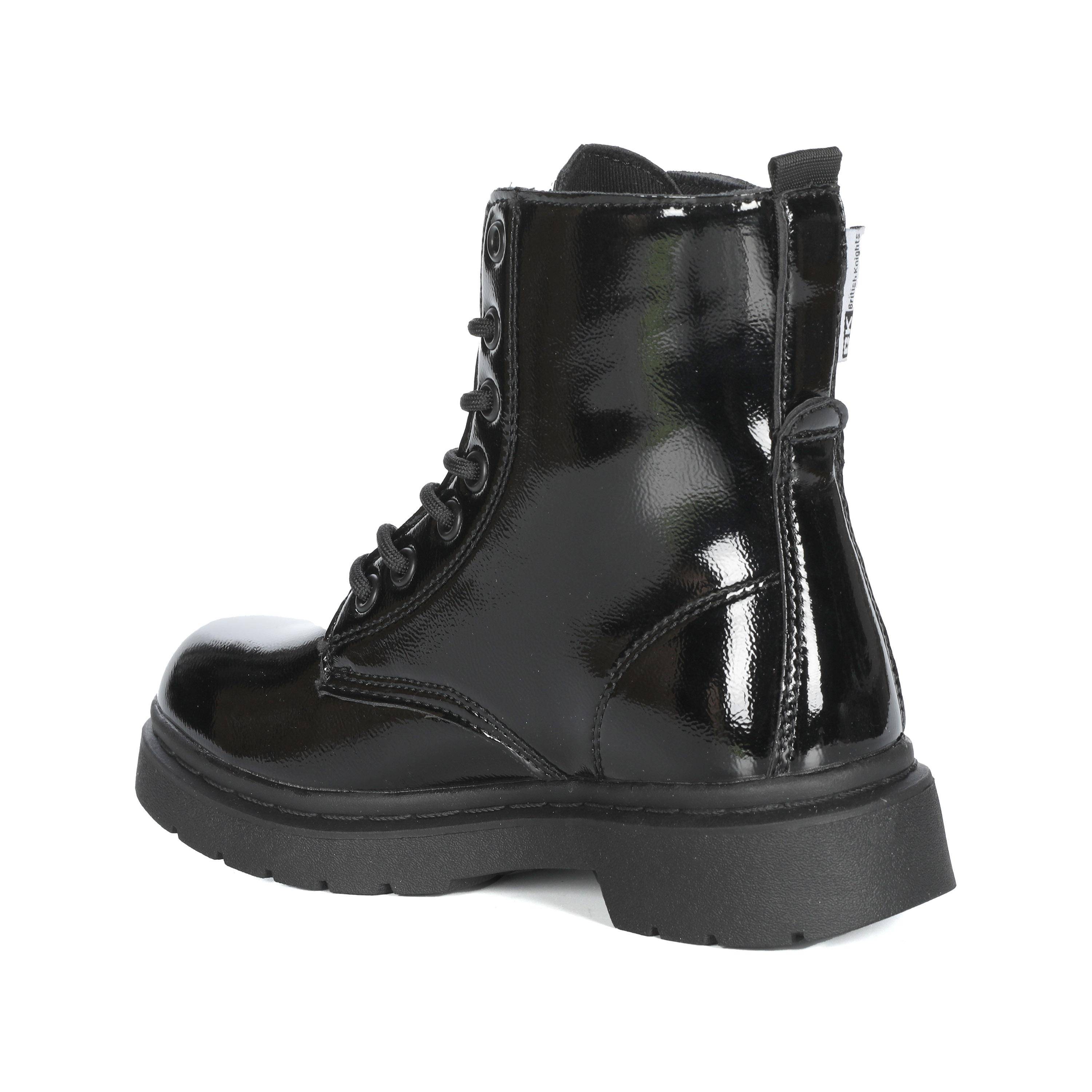 Детские высокие ботинки British Knights (BLAKE B50-3604C-01), черные, цвет черный, размер 31 - фото 3