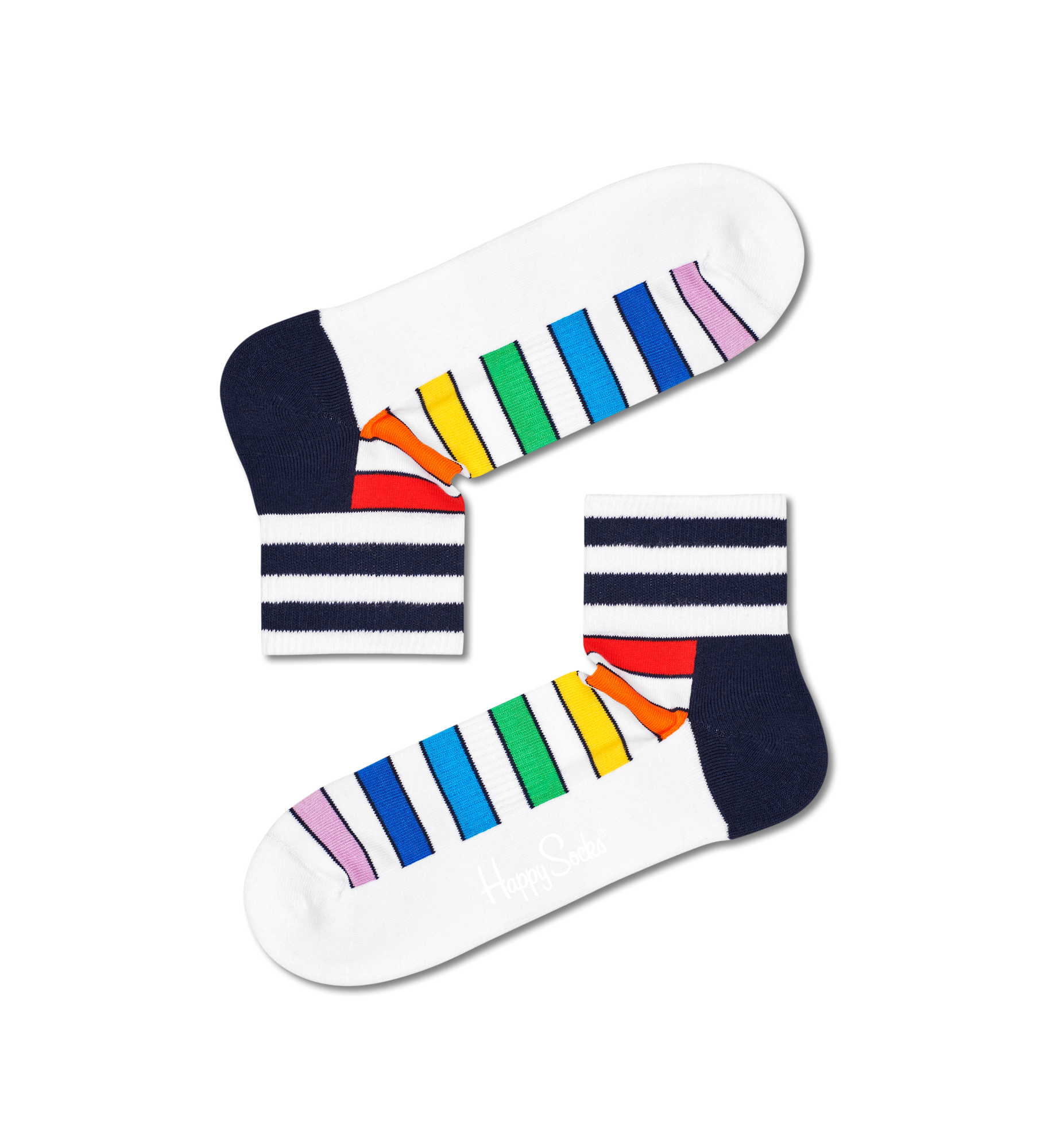 

Носки Happy socks Multi Stripe1/4 Crew Sock ATMST13
