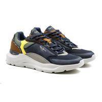 Мужские кроссовки Pepe Jeans London (BROOKS TECH PMS30756), синие, арт: PMS30756