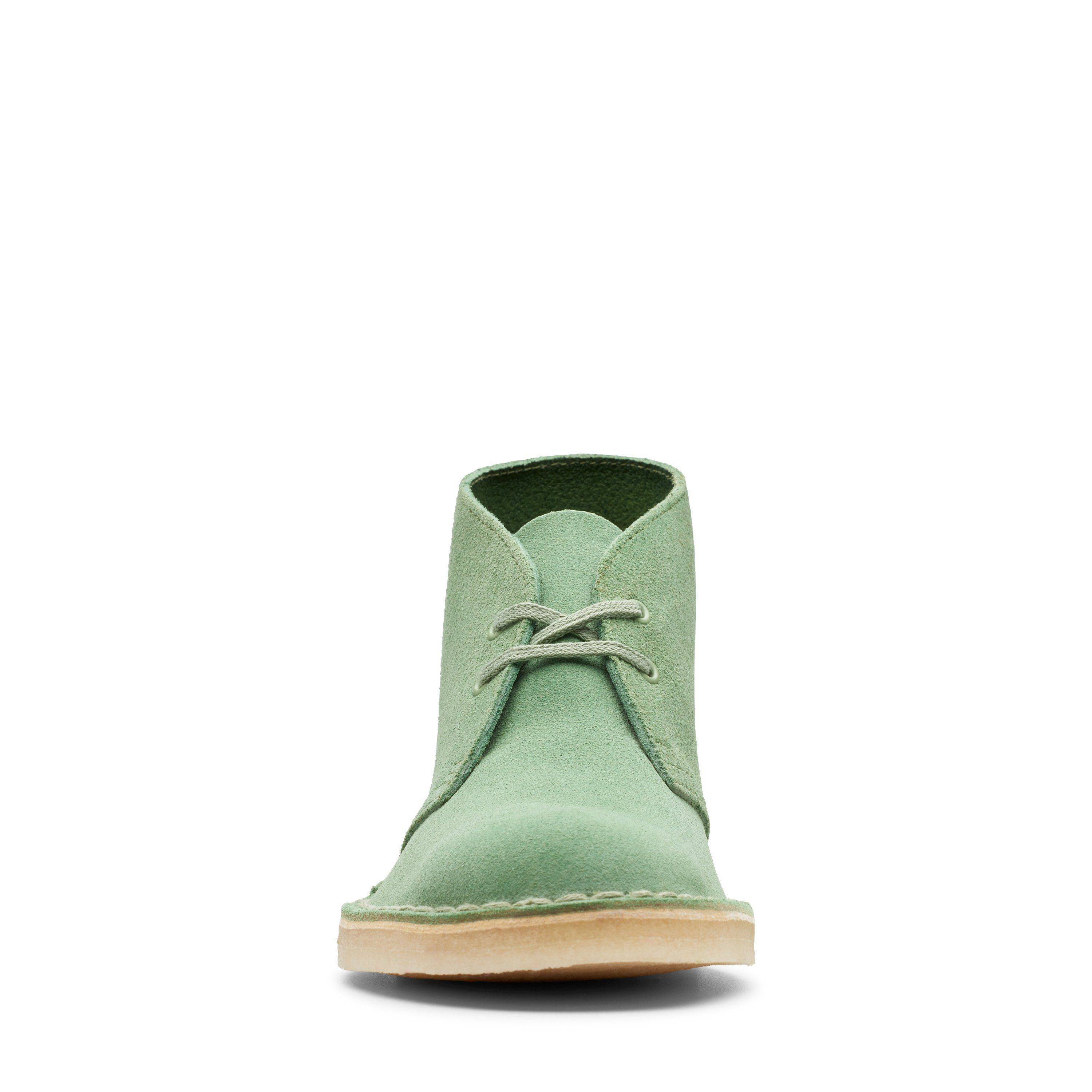 Женские дезерты Clarks(Desert Boot. 26138825), зеленые, цвет зеленый, размер 37 - фото 4