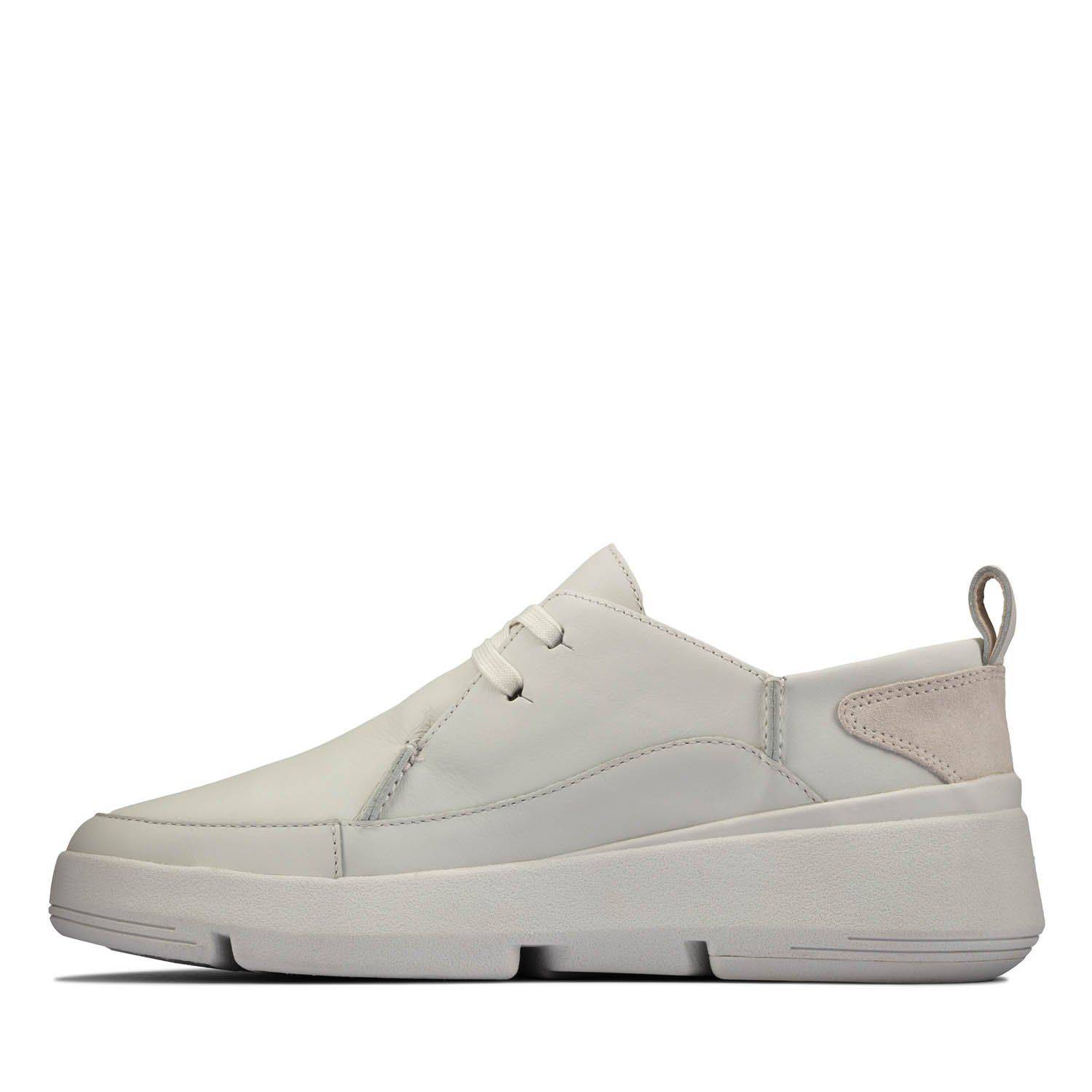 Купить Женские кроссовки Clarks, цвет белый, Модель: Tri Flash Walk ...