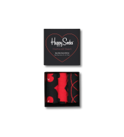 женских, мужских носки Happy socks 3-Pack I Love You Socks Gift Set XLOV08, цвет 