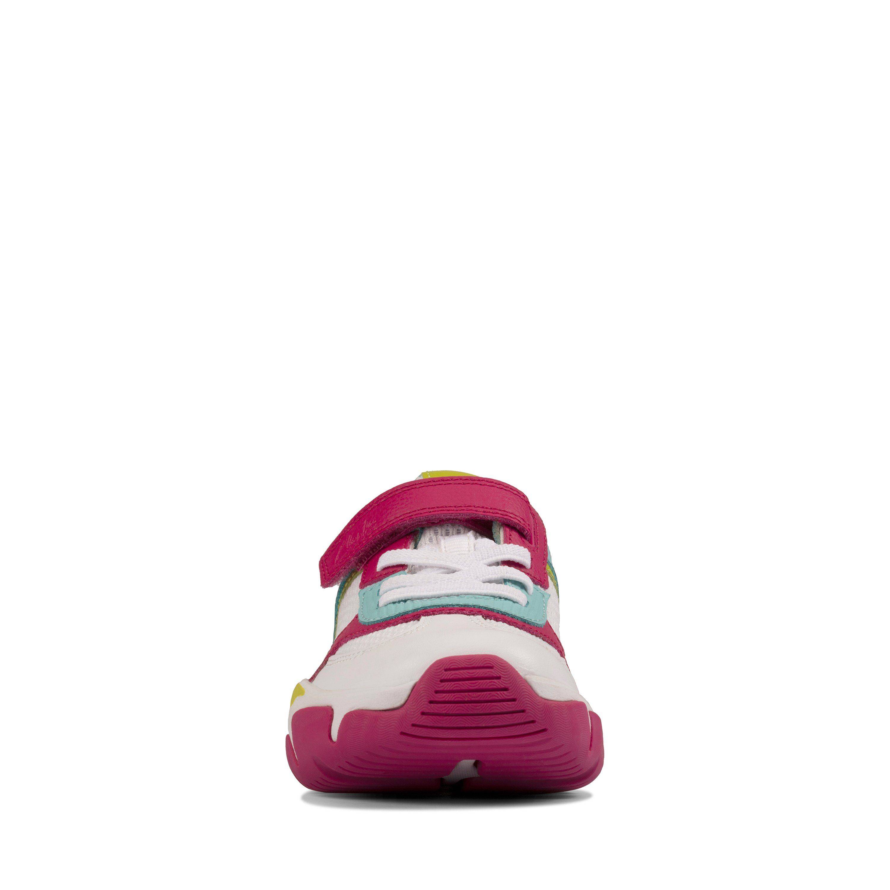 Детские ботинки Clarks(Kuju Run K 26153813), белые, цвет белый, размер 35 - фото 3