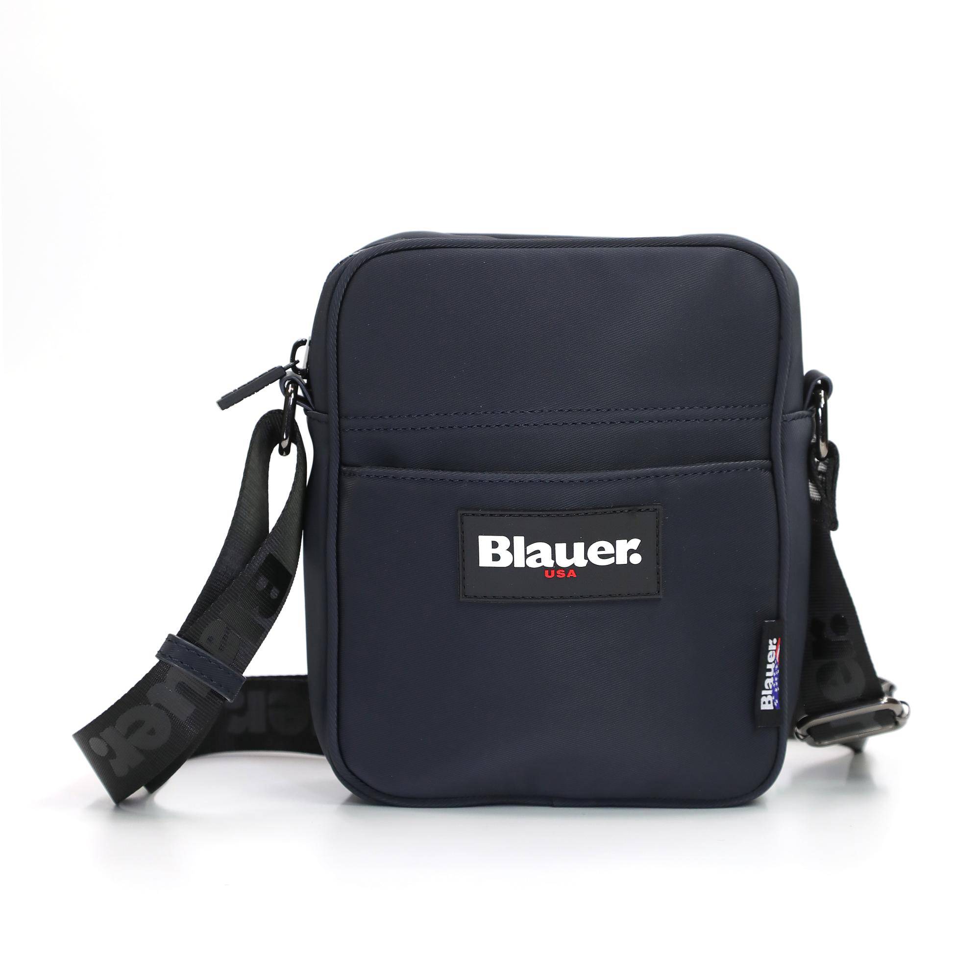 Мужская сумка Blauer, синяя, цвет синий, размер ONE SIZE - фото 1
