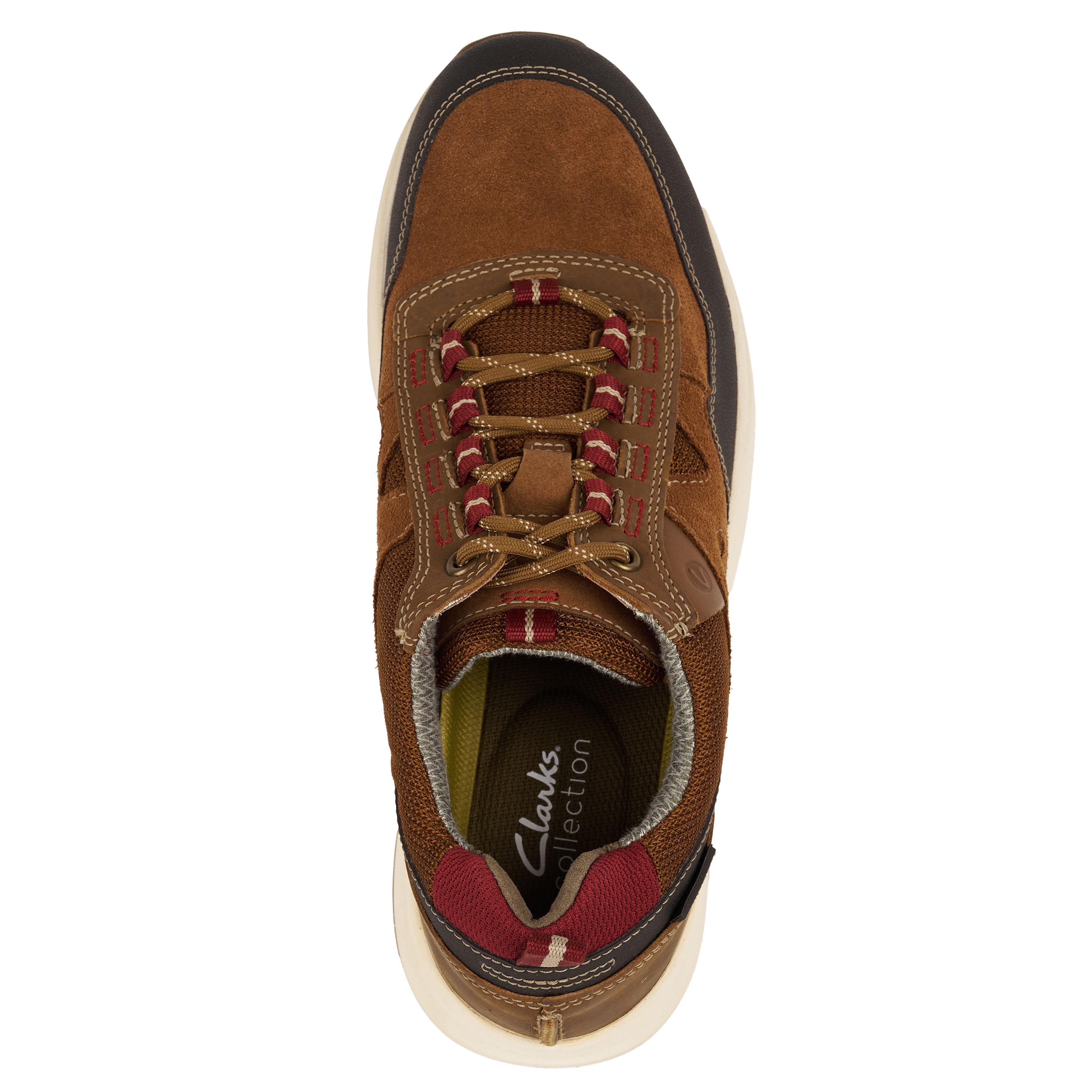 

Мужские кроссовки Clarks, коричневые, Коричневый