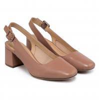 Женские туфли с закрытым мыском/открытой пяткой Clarks(Sheer Violet 26145010), бежевые, арт: 26145010