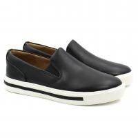 Женские слипоны Clarks, черные, арт: 26152011