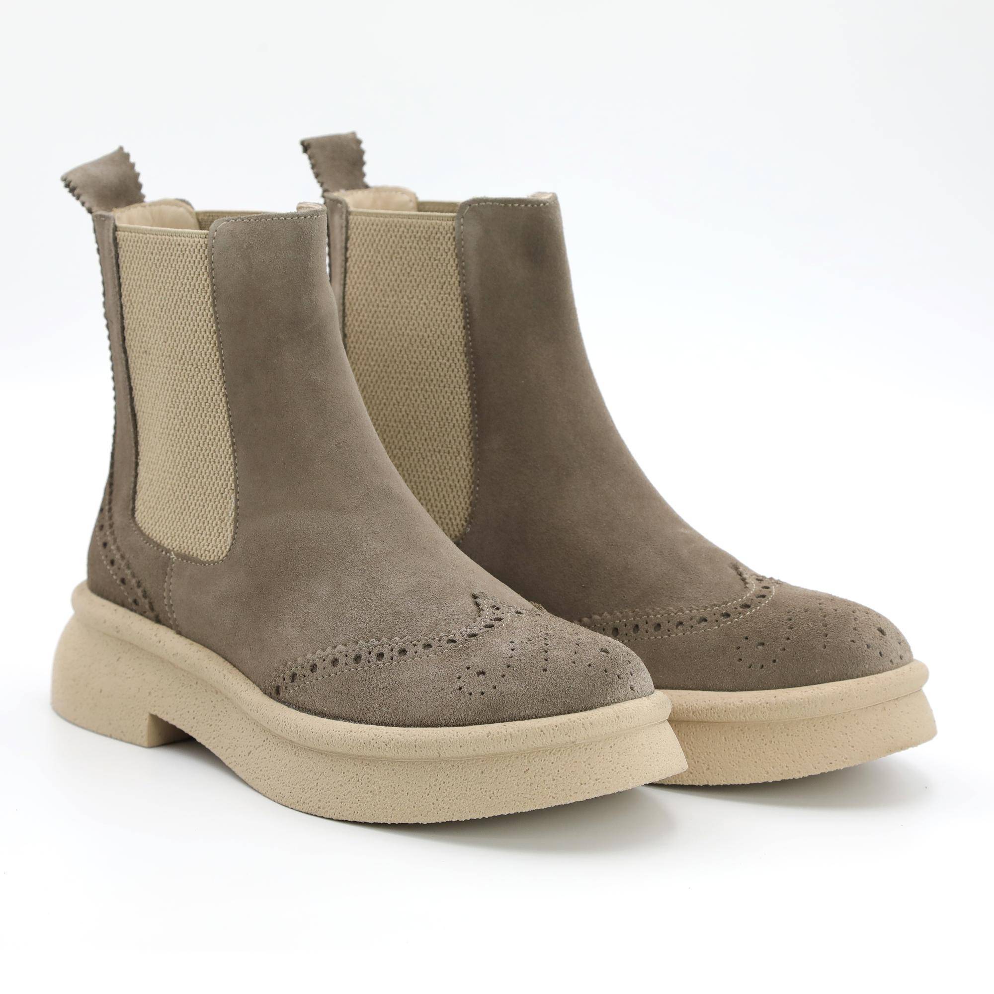 

Женские челси Clarks, коричневые, Коричневый