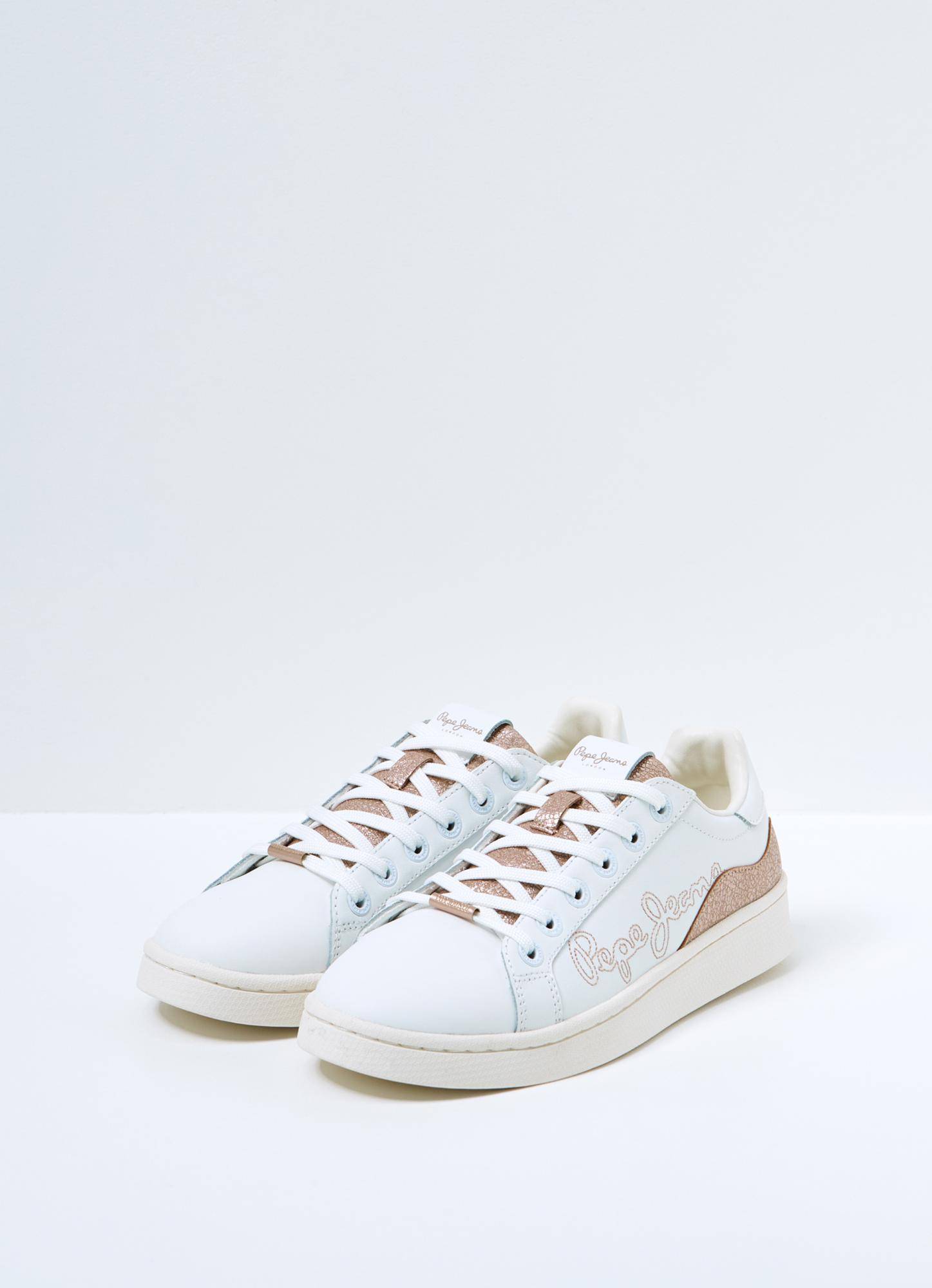 

Женские кеды Pepe Jeans London (MILTON MIX s_PLS31307), белые, Белый