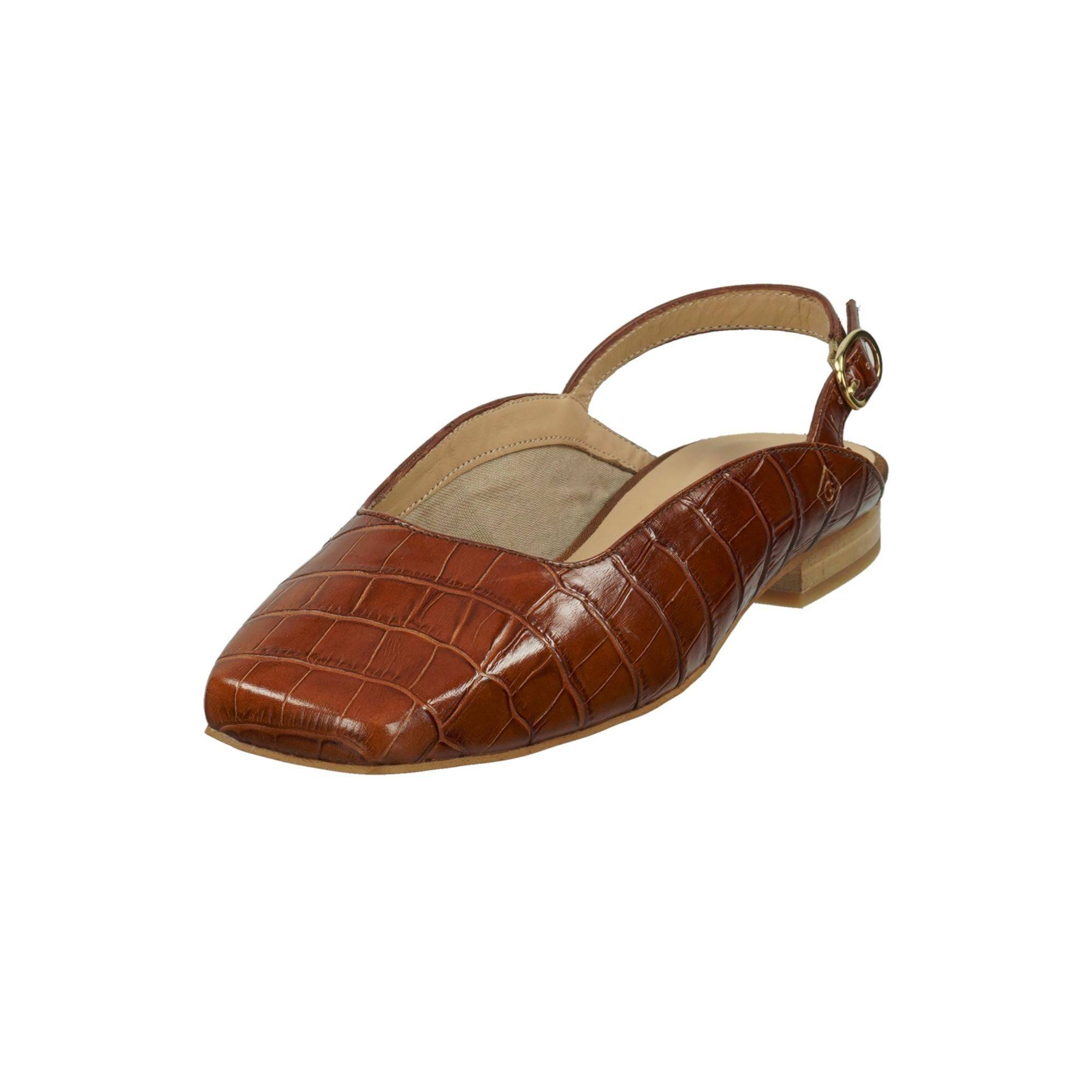 Женские туфли с закрытым мыском/открытой пяткой Gant (BELLYN 22511545), коньячные