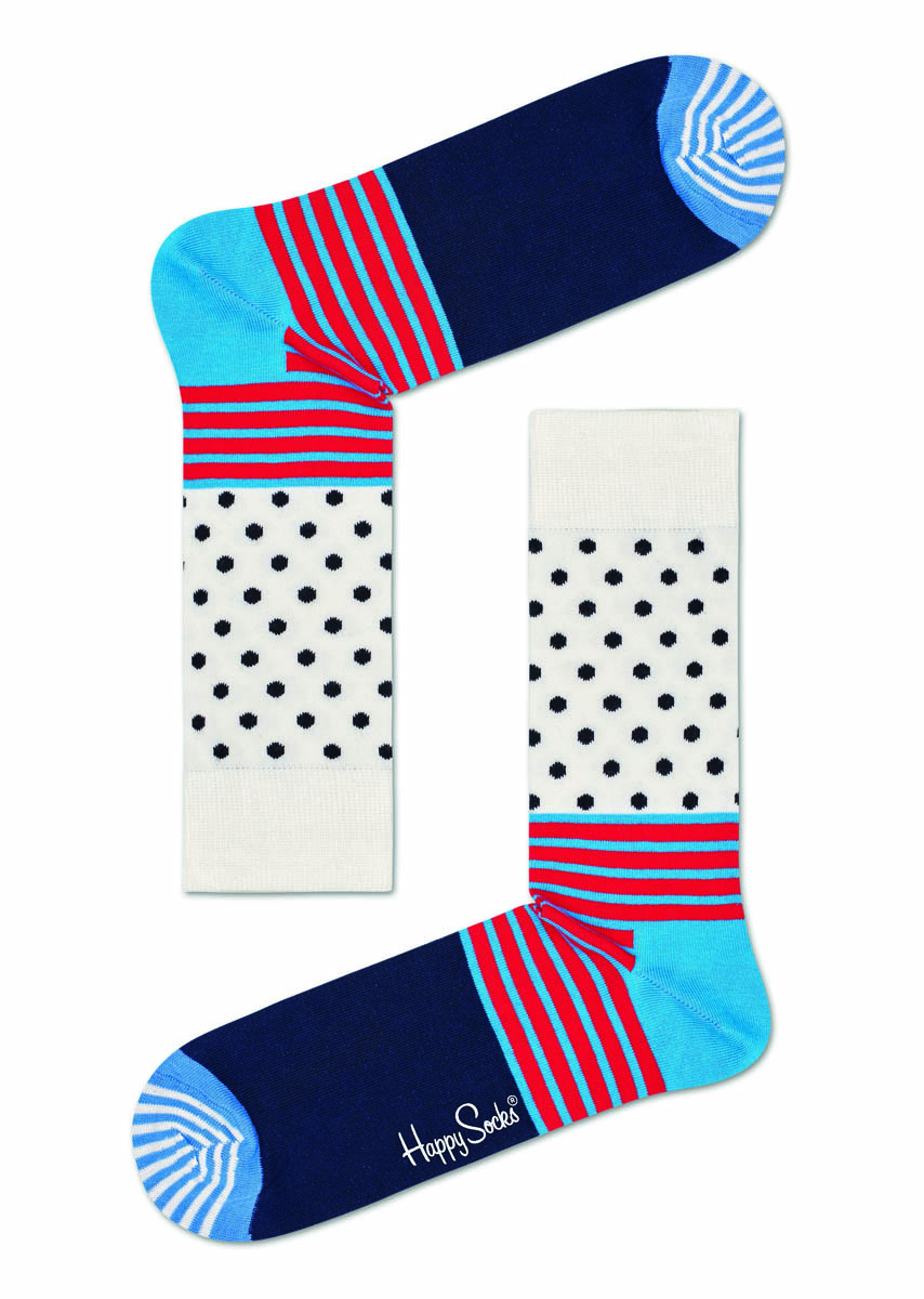 Носки Happy socks Stripes And Dots Sock SDO01, размер 29 - фото 1