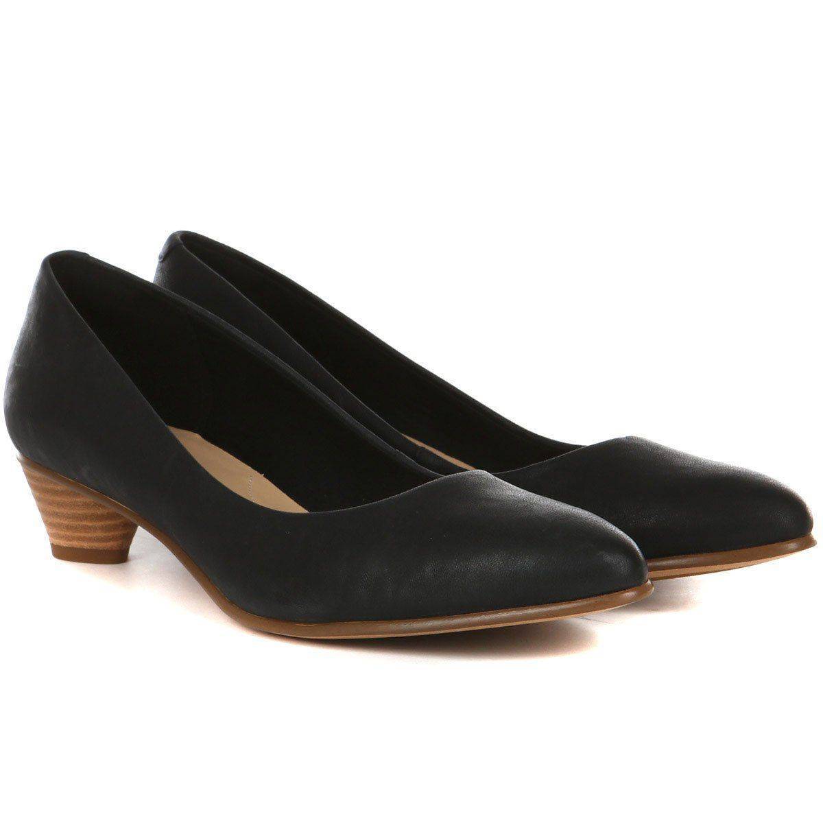 

Женские туфли-лодочки Clarks(Mena Bloom 26132402), черные, Черный