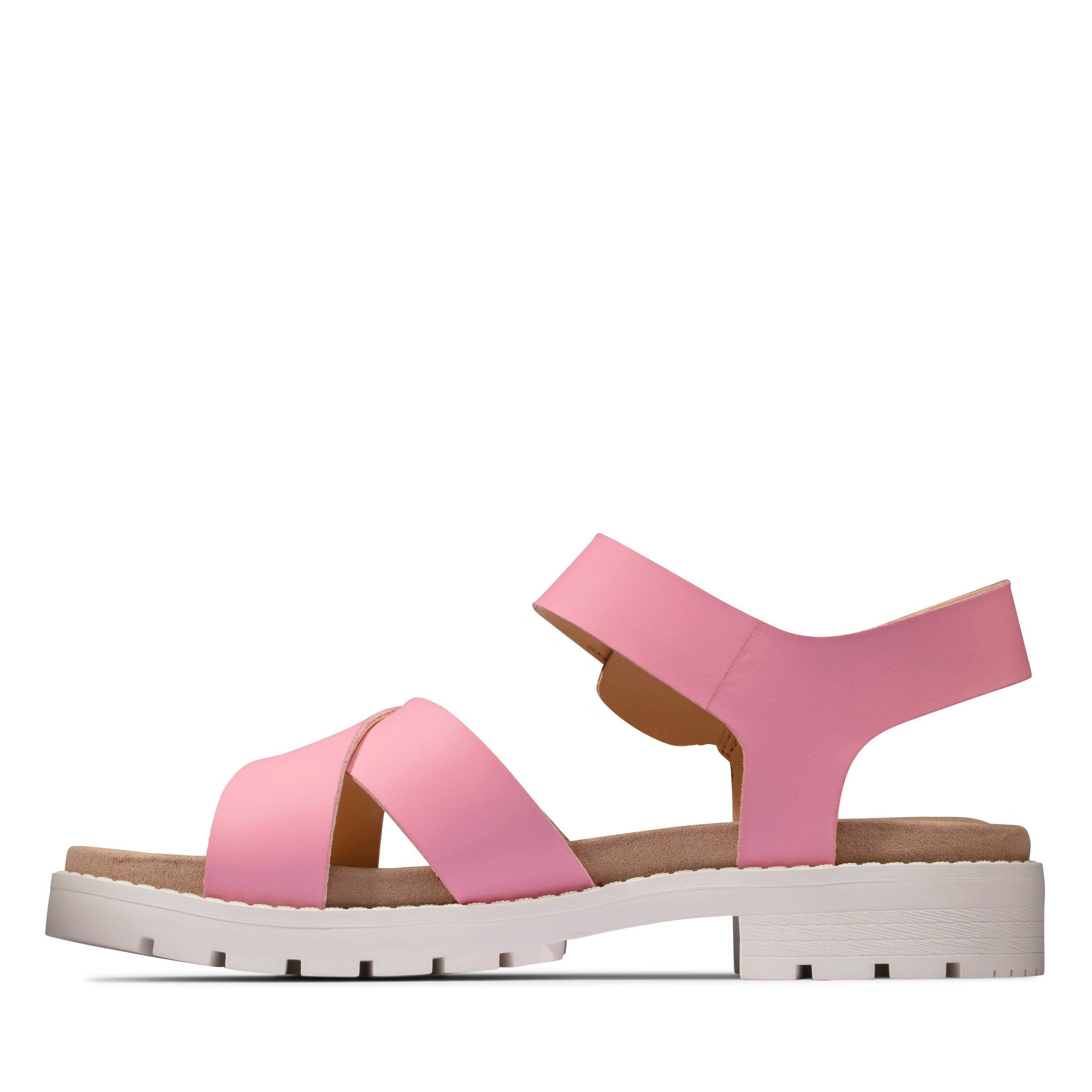 Женские сандалии Clarks(Orinoco Strap 26148852), розовые, цвет розовый, размер 39 - фото 5