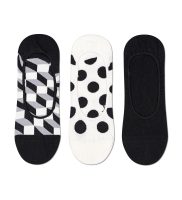 3-Pack Filled Dot Liner Sock FIL18 - 3-Pack Filled Dot Liner Sock FIL18