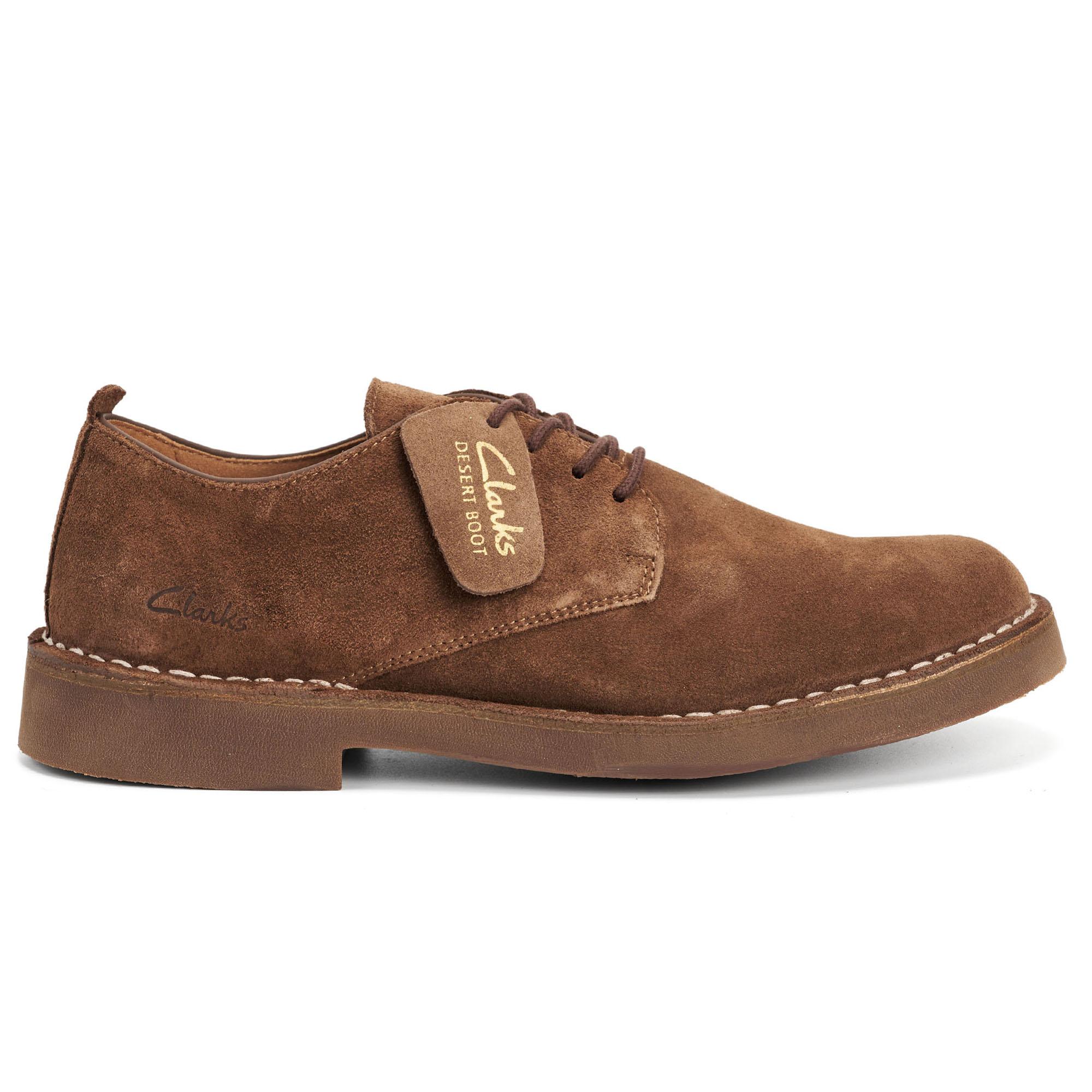 

Мужские полуботинки Clarks (Desert Lon Evo 26166776), коричневые, Коричневый