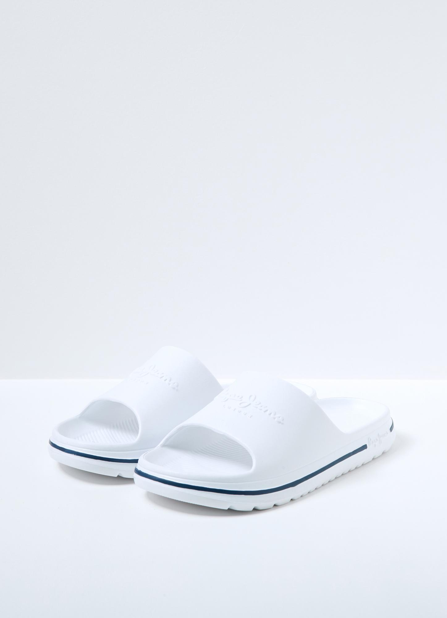 

Мужские сланцы Pepe Jeans London (BEACH SLIDE s_PMS70119), белые, Белый