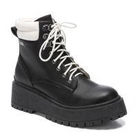 Женские высокие ботинки Pepe Jeans London(BOBBING MIXED PLS50398), черные, арт: PLS50398