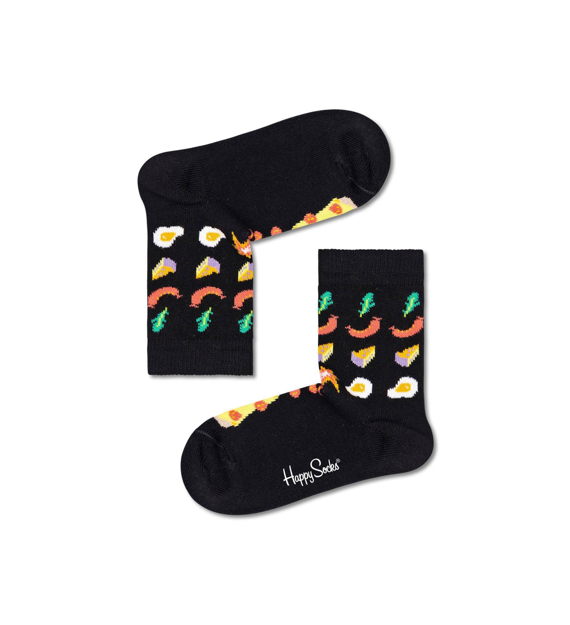 Носки Happy socks Kids Pizza Invaders Sock KPIV01