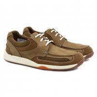 Мужские полуботинки Clarks, коричневые, арт: 26157990