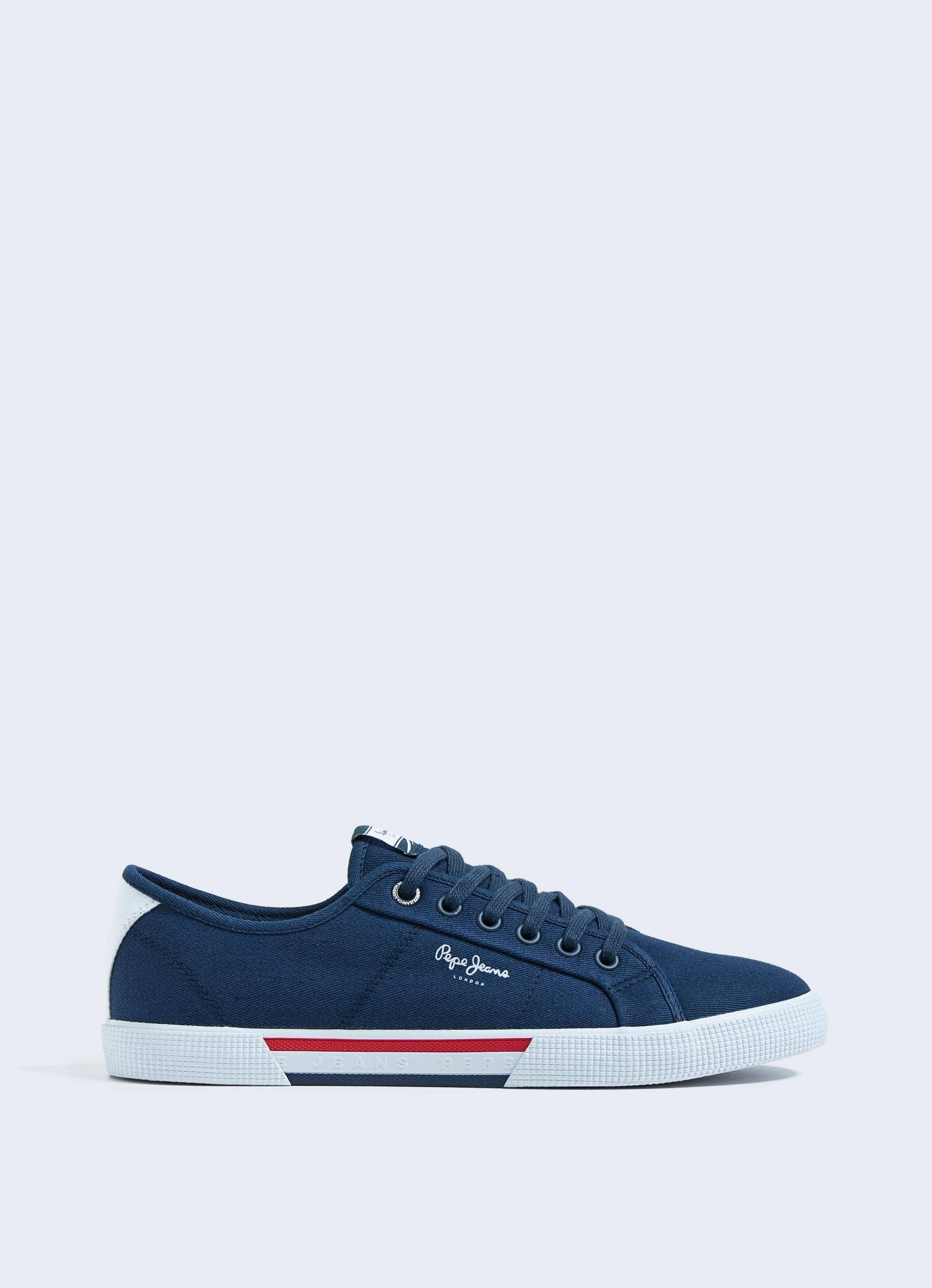 

Мужские кеды Pepe Jeans London (BRADY MEN BASIC PMS30816), синие, Синий
