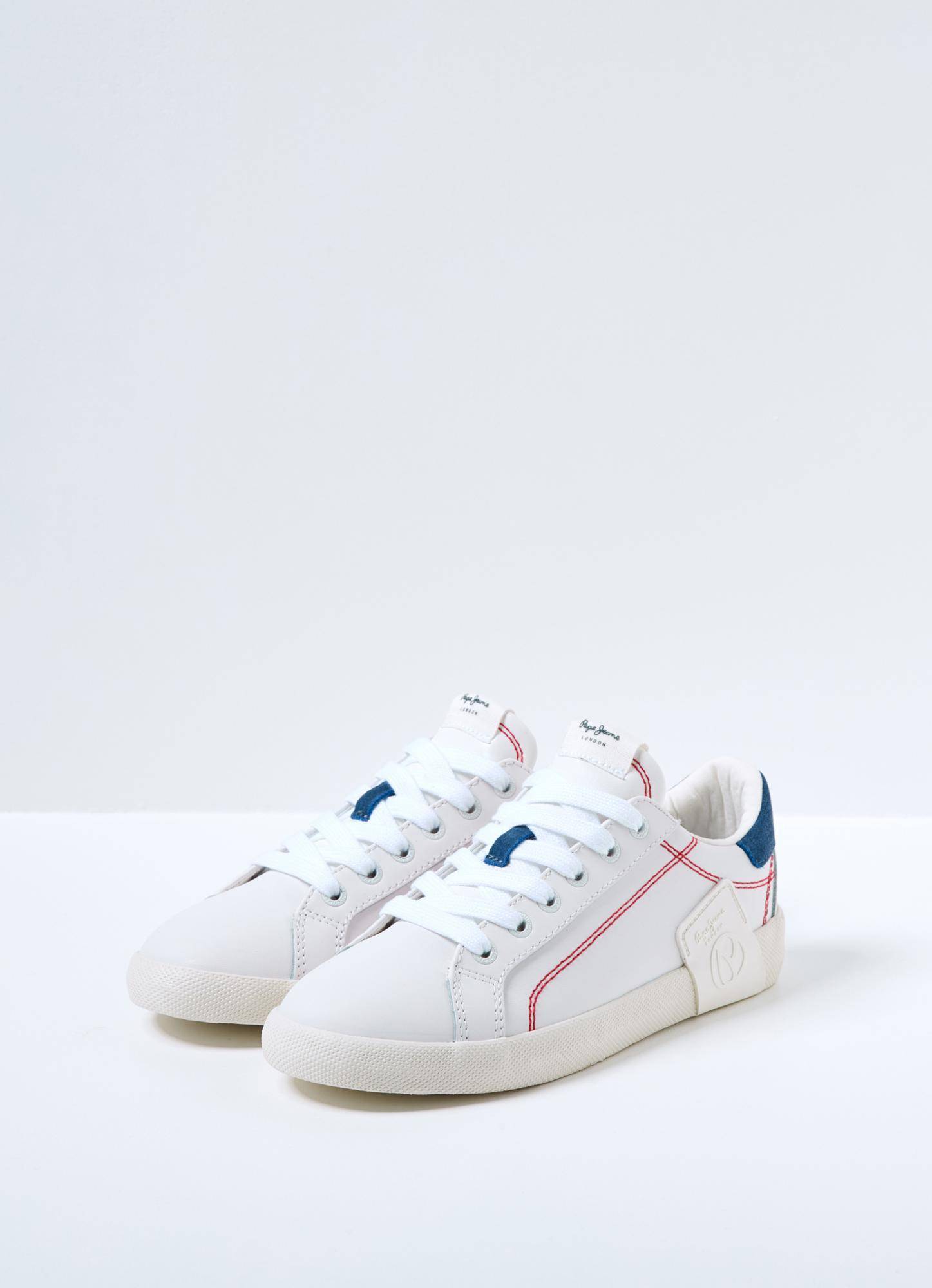 

Женские кеды Pepe Jeans London (KIOTO TECH s_PLS31302), белые, Белый