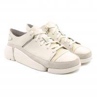 Женские кроссовки Clarks(Trigenic Evo. 26128343), белые, арт: 26128343