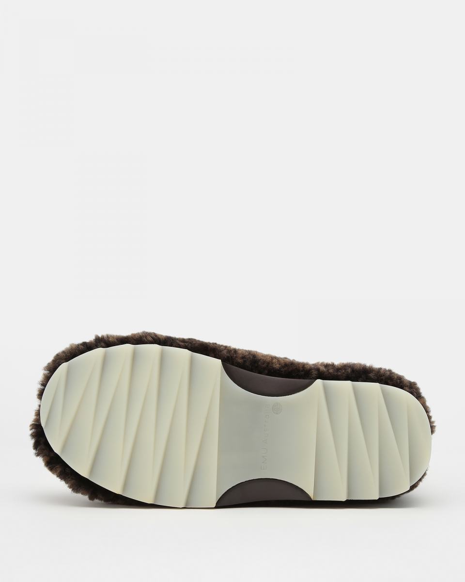 

Женские полусапоги из овчины (угги) EMU Australia, коричневые, Коричневый