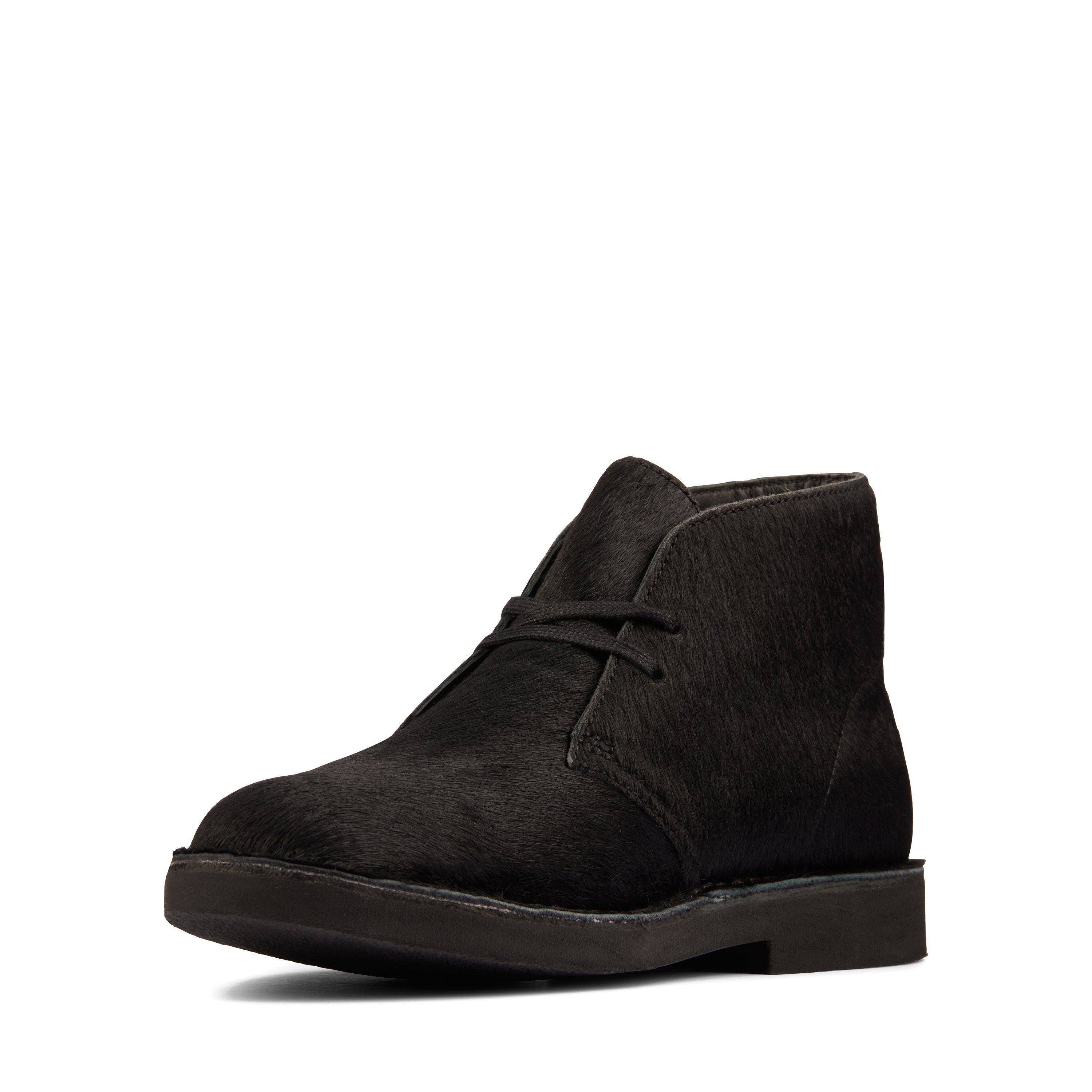 

Женские дезерты Clarks (Desert Boot 2 26162532), черные, Черный