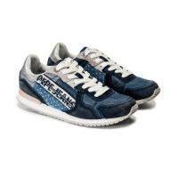 Женские кроссовки Pepe Jeans London(TINKER DENIM TAPE WOMAN PLS31008), синие, арт: PLS31008