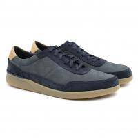 Мужские кеды Clarks(Oakland Run 26154039), синие, арт: 26154039