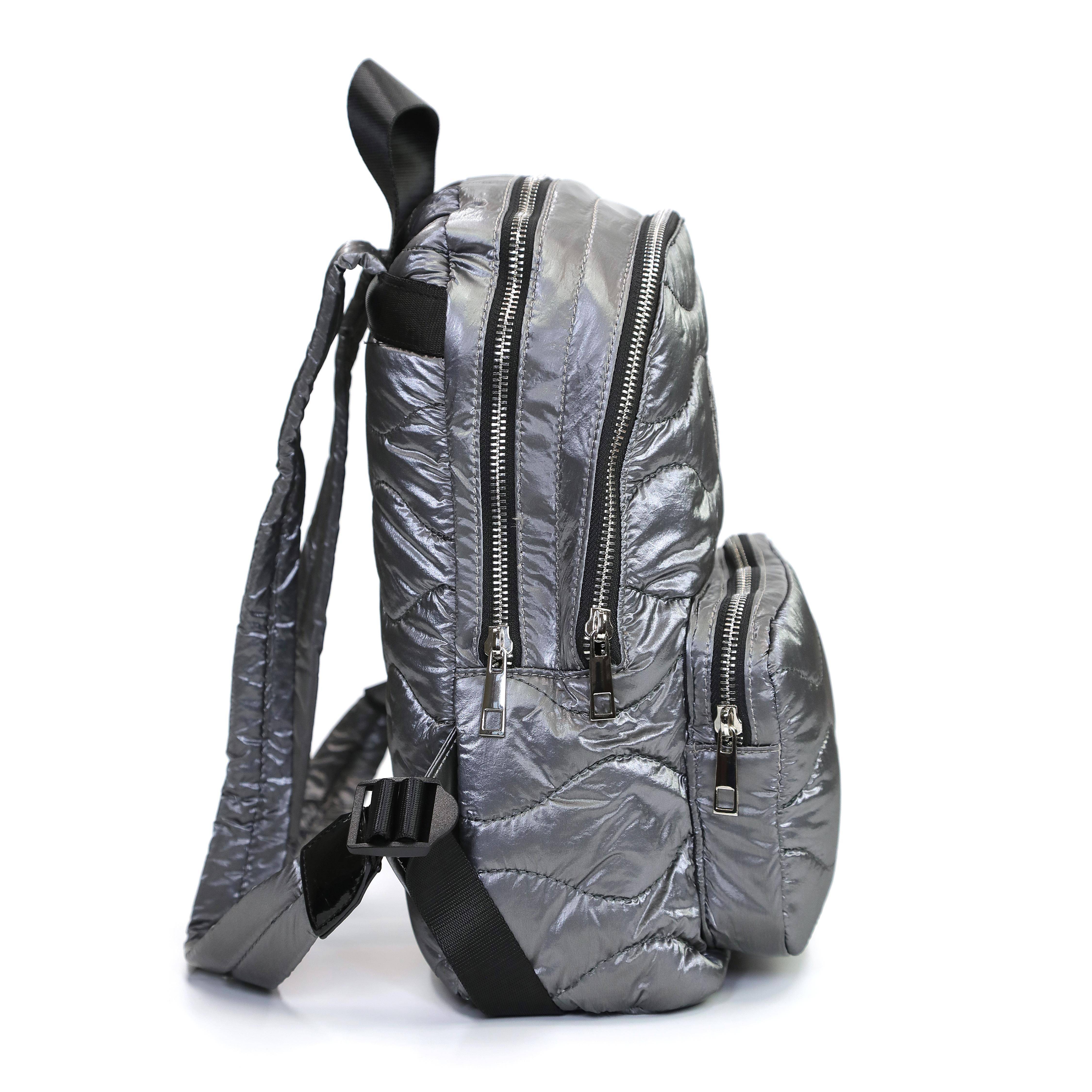 Женский рюкзак Blauer, серый, размер ONE SIZE - фото 3
