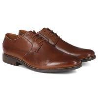 Мужские дерби Clarks(Becken Plain 26124175), коричневые, арт: 26124175