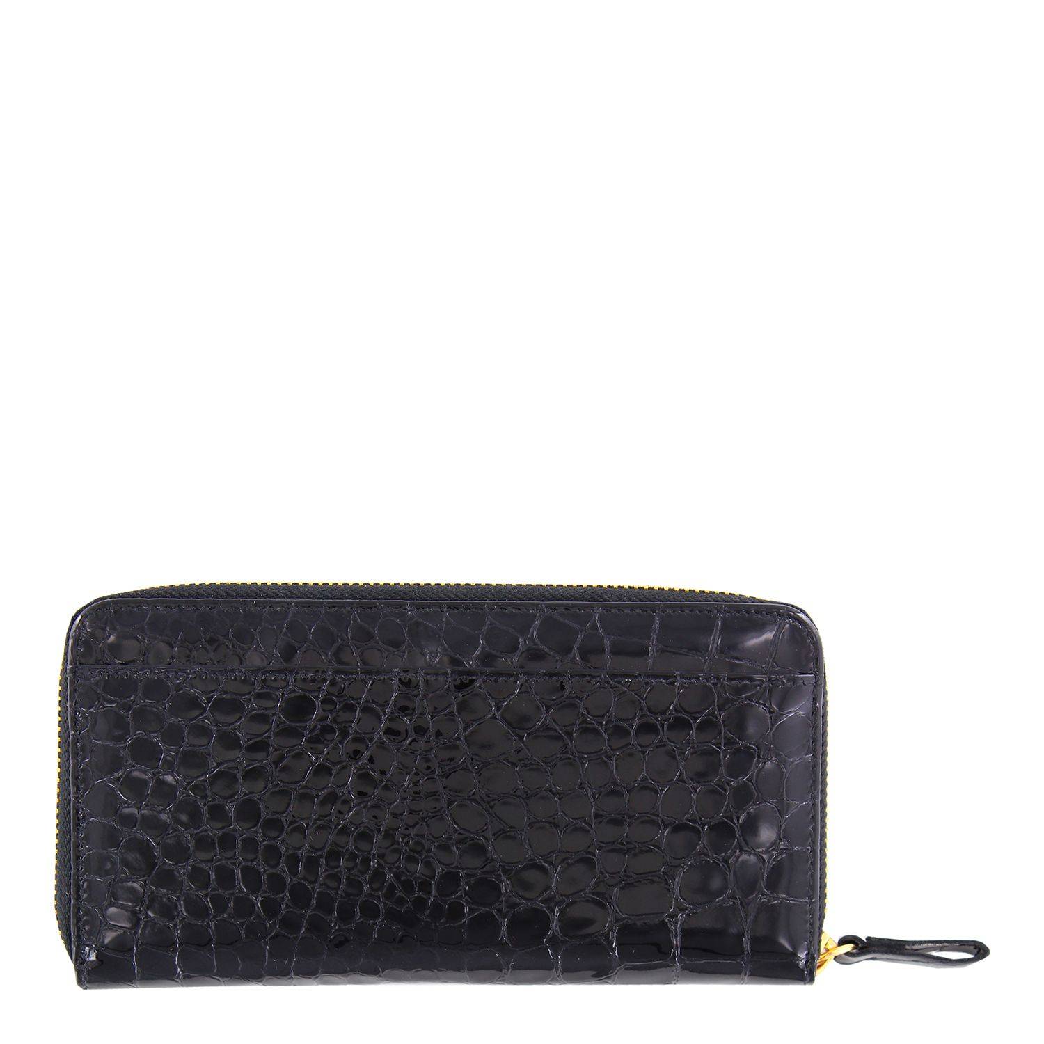 Кошелек Braun Buffel GLANZKROKO Ladies Zip-Around Wallet 10CS 40434, цвет черный, размер ONE SIZE - фото 3