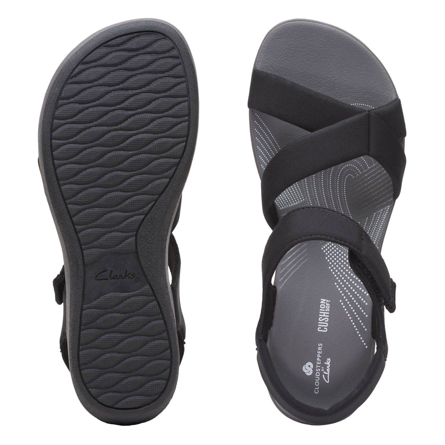 Женские сандалии Clarks (Arla Gracie 26159148), черные, цвет черный, размер 37.5 - фото 7