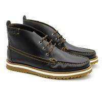 Мужские высокие топсайдеры Clarks, черные, арт: 26162147