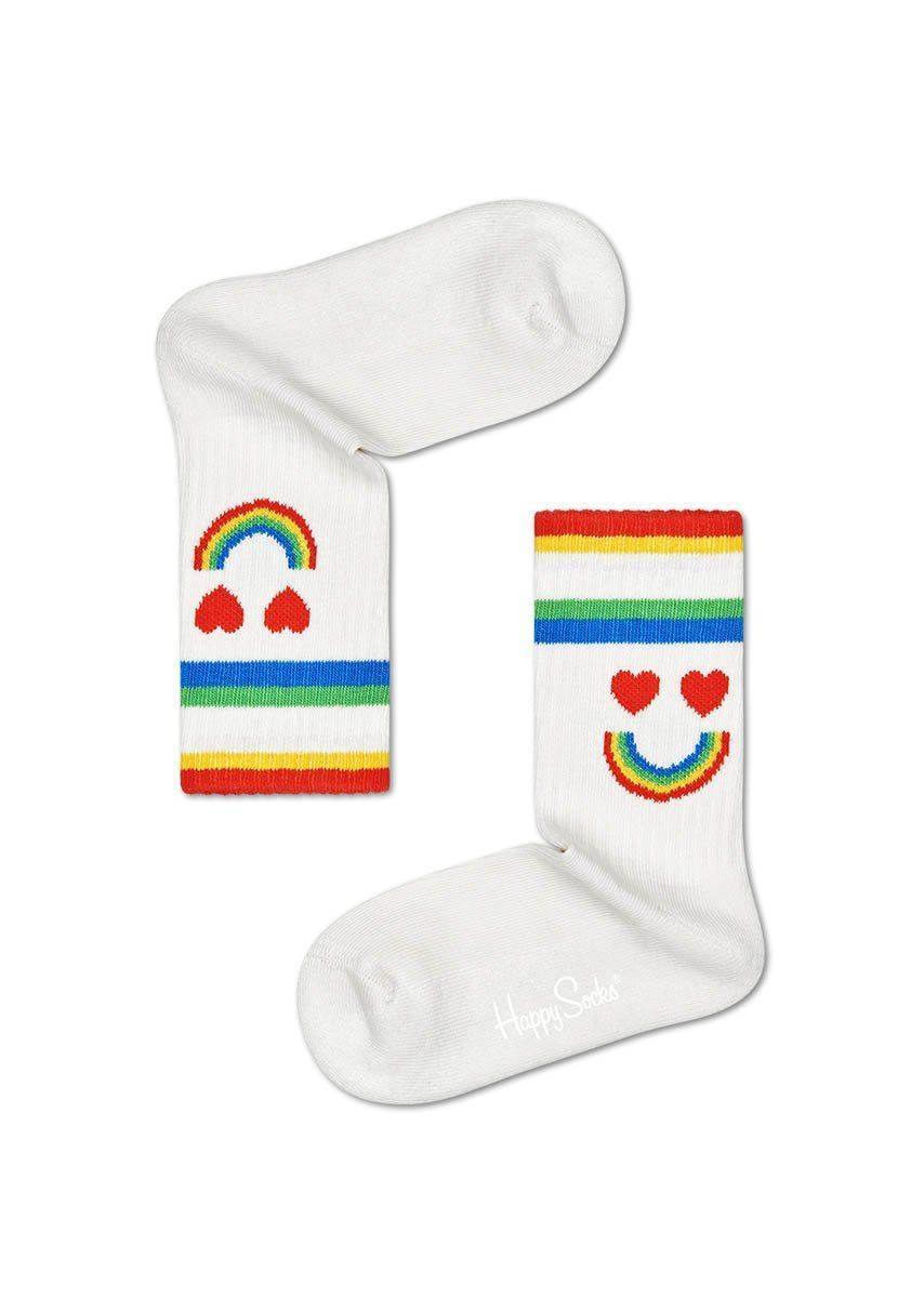 

Носки Happy socks Kids Rainbow Smile Rib Sock KRBS14 0100