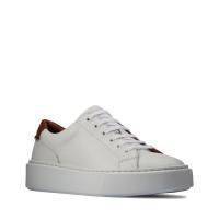 Женские кеды Clarks (Hero Lite Lace 26161109), белые, арт: 26161109